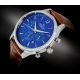 2. Giewont Herrenuhr Chronograph Saphir Braun Blau GW6310-A5