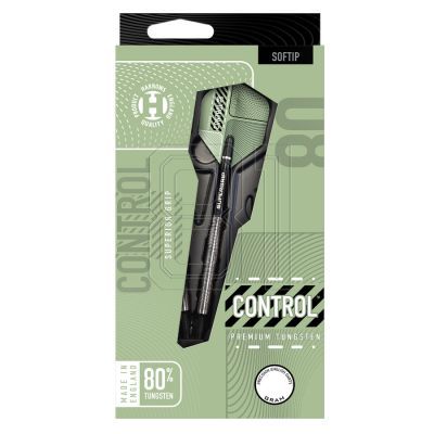 18. Harrows Control 80 % parallele Steeltip-Darts