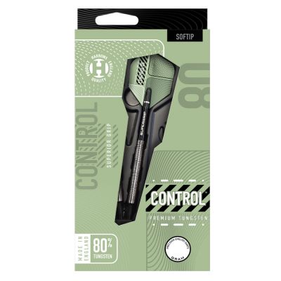 18. Harrows Control 80 % parallele Steeltip-Darts