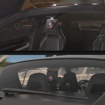18. AKEEYO P1 Autokamera-Videorekorder FullHD 30fps - Schwarz