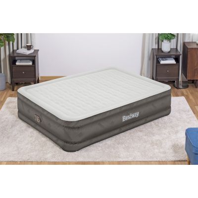 3. Bestway 69050 / 23 Luftmatratze Doppelmatratze Grau, Weiß Unisex