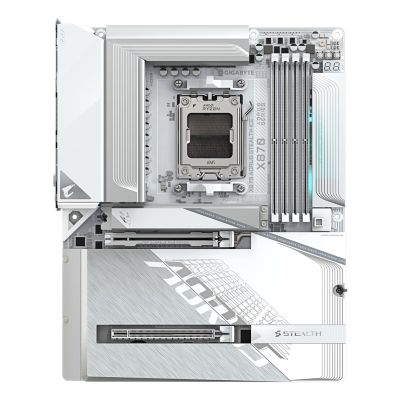 3. GIGABYTE X870 AORUS STEALTH ICE AMD X870 AM5 ATX-Sockel