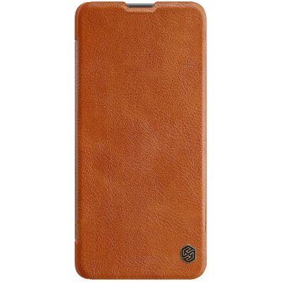 2. Nillkin Qin Case Hülle für Xiaomi Redmi Note 11 Pro+ (China) / Redmi Note 11 Pro (China) / Mi11i HyperCharge Kameraschutz Holster Cover Flip Case Braun