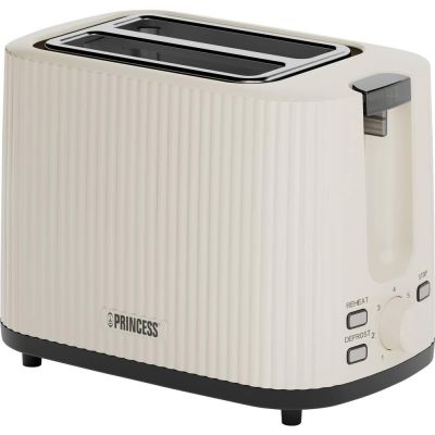 Princess Wave Toaster | 142337 | Leistung 930 W | Anzahl der Schlitze 2 | Gehäusematerial Kunststoff | Beige