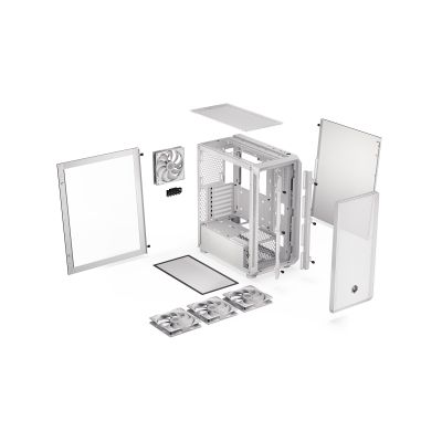 124. ENDORFY Arx 500 ARGB Weißes Gehäuse