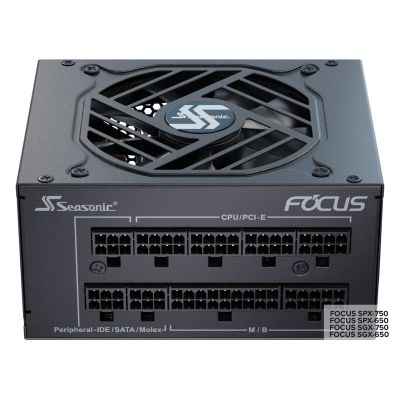 8. Seasonic FOCUS SGX-750 (2021) 750 W 20+4-Pin ATX SFX Schwarzes Netzteilmodul