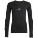 2. adidas Gepolstertes Torwart-Langarmshirt für Kinder, Schwarz KA1678
