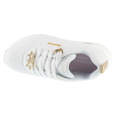 3. Skechers Uno Gen1 – Trendy Jewels 310562L-WGD Weiß 30