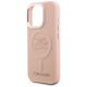 6. Karl Lagerfeld MagSafe Hülle mit Initialen und Metalllogo für iPhone 16 Pro Max – Pink
