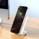 18. Powerbank Wozinsky WLWP-10KA0Y3WS 22,5W PD Qi2 10000 mAh, mit Ständer, 1x USB-A, 1x USB-C - weiß