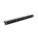 2. Patchpanel Lanberg PPU5-1048-B (1HE; 19"; Kat. 5e; 48xRJ-45)