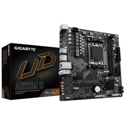 6. Gigabyte Mainboard A620M H AM5 2DDR5 HDMI/DP M.2 mATX