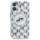 3. Karl Lagerfeld IML Monogram Karl & Choupette Head MagSafe-Hülle für iPhone 16 – transparent