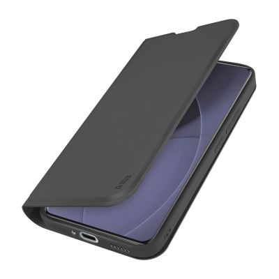 SBS Wallet Smooth Case für Xiaomi Redmi Note 15 Pro+ mit Klappdeckel – Schwarz