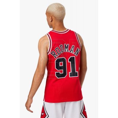 3. Mitchell & Ness Chicago Bulls NBA Dennis Rodman T-Shirt M SMJYGS18154-CBUSCAR97DRD