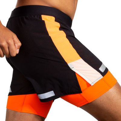 2. Herren Run Visible 5" 2in1 Short 2.0 Laufshorts