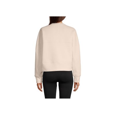 4. CASALL Boxy Crew Neck Sweatshirt, sand