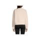 4. CASALL Boxy Crew Neck Sweatshirt, sand