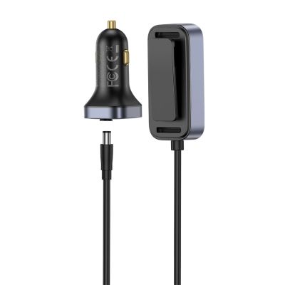 3. Baseus BackseatPal L1 110W Autoladegerät 3 x USB-A + 3 x USB-C mit 1,5m Verlängerungskabel - Schwarz