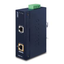 PLANET IPOE-162 Gigabit-Ethernet (10/100/1000) Netzwerkanschlüsse mit PoE-Unterstützung, Schwarz