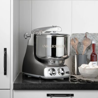 4. Ankarsrum Assistent Original Standmixer 1500 W Schwarz, Chrom