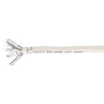 Cat6A S/FTP 4P23 100,00 m Graues LSZH Installationskabel
