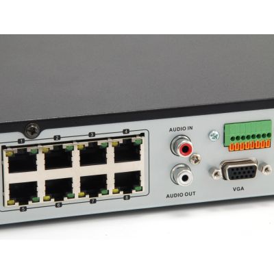 5. LevelOne 8-Kanal/2xHDD/8MP/GEMINI Netzwerkrekorder
