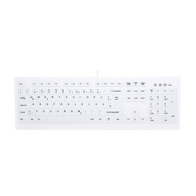5. CHERRY AK-C8100F-U1-W/GE Medizinische Tastatur USB QWERTZ Deutsch Weiß