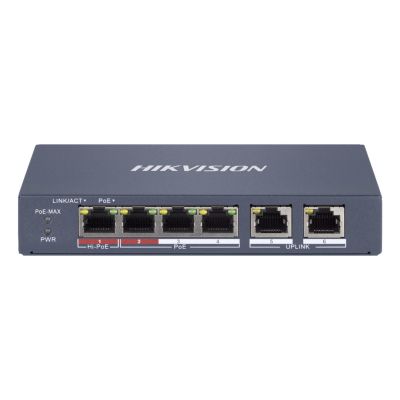 HIKVISION POE-SWITCH DS-3E1106HP-EI