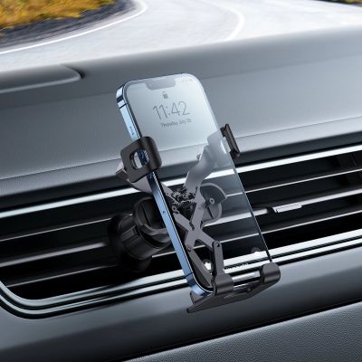 10. Baseus Gravity Air Vent Autotelefonhalter (Air Outlet Version) schwarz (SUWX010001)