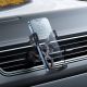 10. Baseus Gravity Air Vent Autotelefonhalter (Air Outlet Version) schwarz (SUWX010001)