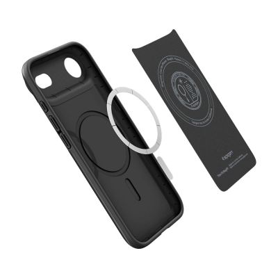 7. Spigen Thin Fit MagSafe Case für iPhone 17 Air - Schwarz