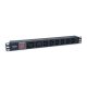 Equip 333316 PDU Stromverteilungseinheit 8 x Netzwerksteckdose 1U Schwarz