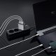 10. Cuktech 65W GaN 2xUSB-C 1xUSB-A Wandladegerät – Grau