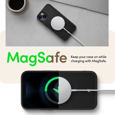 15. Spigen Cyrill Kajuk Mag Hülle mit MagSafe für iPhone 14 Plus – Schwarz