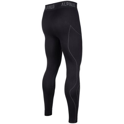 32. Alpinus Active Base Layer Set schwarz und grau Thermounterwäsche M GT43257