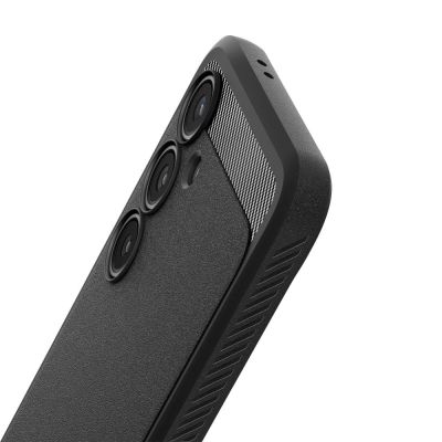 8. Spigen Rugged Armor Hülle für Samsung Galaxy S24 FE – Schwarz