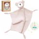 Momcozy Baumwoll-Teddybär für Babys, Rosa