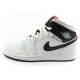 2. Nike Air Jordan 1 Damen-Sneaker, modische High-Top-Sportschuhe, weiß/schwarz