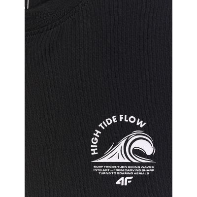 5. Lässiges, ärmelloses Herren-T-Shirt mit Aufdruck 4F 4FRSS26TSLEM365-20S