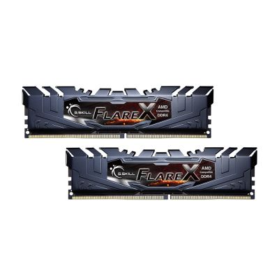4. G.SKILL FlareX AMD F4-3200C16D-32GFX Speicherkit (DDR4 DIMM; 2 x 16 GB; 3200 MHz; CL16)