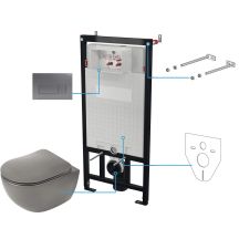 6-in-1 Unterputz-WC-Set