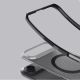 10. Nillkin Super Frosted Shield Pro MagSafe-kompatible Hülle für iPhone 17 Air – Transparent Schwarz