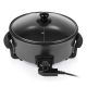 Tristar | Multifunktionale XL-Grillpfanne | PZ-9135 | Durchmesser 30 cm | Grill | 1500 W | Inkl. Deckel | Fester Griff | Schwarz