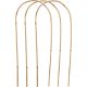 19. Bambus-Pflanzenstützbogen 58 cm 3 Stück Progarden
