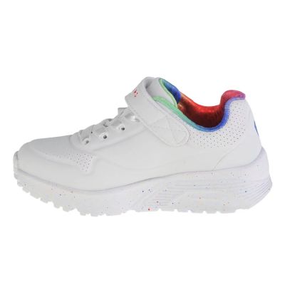 2. Skechers Uno Lite Rainbow Specks 310457L-WMLT Weiß 27