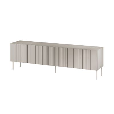 ISLA TV-Schrank 200x40x60 Kaschmir matt
