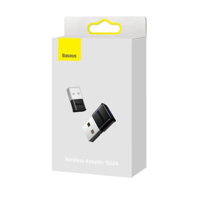 7. Baseus BA04 Mini Bluetooth 5.0 USB Adapter Empfänger Sender für Computer schwarz (ZJBA000001)