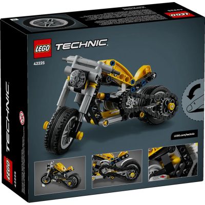 2. LEGO Technic 42225 - Gelbes Motorrad
