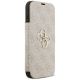 4. Guess Book 4G Metall-Logo-Hülle für iPhone 18 Pro Max / 17 Pro Max – Pink